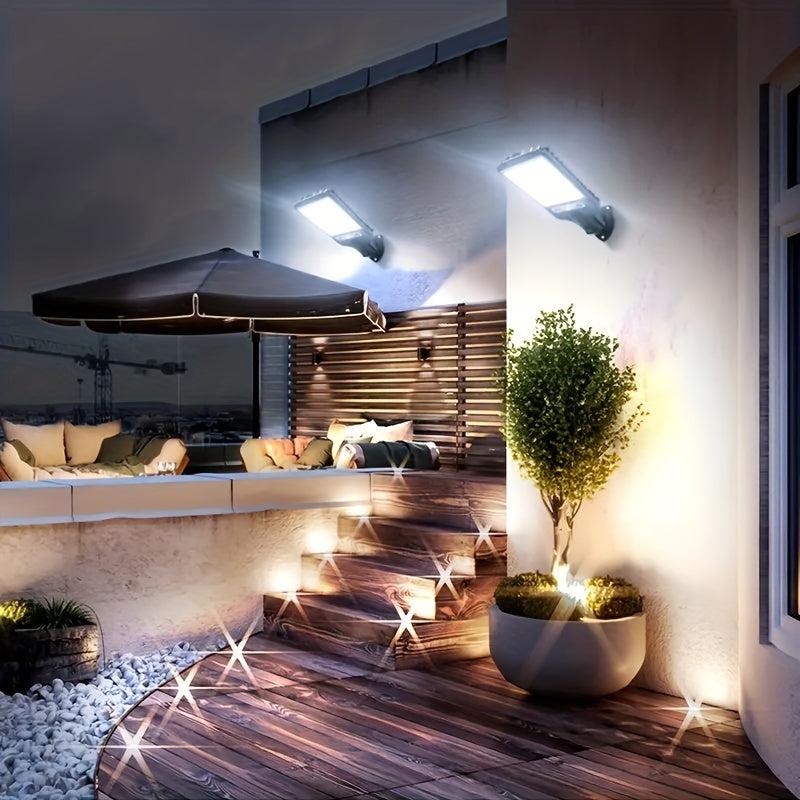 Solar Wall Lamp Human Sensing Courtyard Lamp Household Wall Balcony