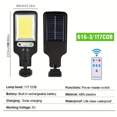 Solar Wall Lamp Human Sensing Courtyard Lamp Household Wall Balcony