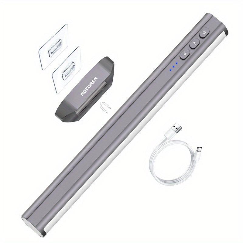 Rocoren LED Desk Lamp Magnetic Dimming Rechargeable Reading Lamp
