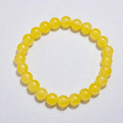 Solid Beads Natural Stone Bracelet - Hand Jewelry Fits Any Wrist