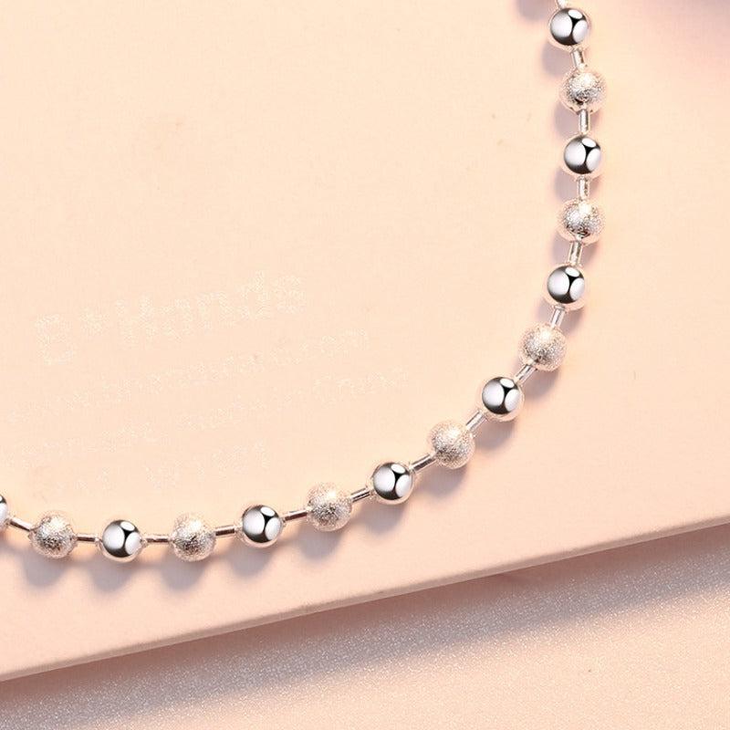 Copper Beads Chain Bracelet Women Jewelry Gift