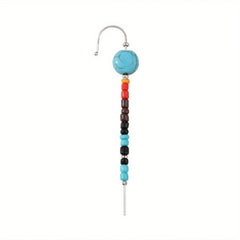 Colorful Beads Climb Earrings Ethnic Style Jewelry Gift For Women