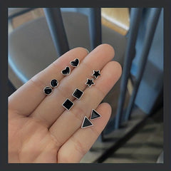 Stud Earrings Zinc Alloy Ear Ornaments Casual Gift