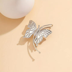 Butterfly Ear Cuff Iron Jewelry Statement Female Ear Decor Hip Hop Gothic Style