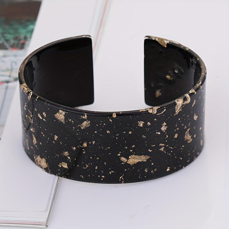 Leopard Pattern Cuff Bangle Bracelet Hand Jewelry