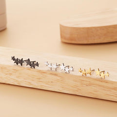18K Plated Star Earring Casual Stud Earrings Women's Ear Ornaments