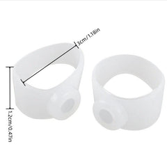 Silicone Magnetic Toe Ring Weight Loss Foot Jewelry