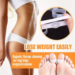 Silicone Magnetic Toe Ring Weight Loss Foot Jewelry