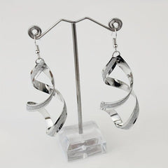 Twisted Dangle Earrings Punk Geometric French Style Jewelry For Women Girls