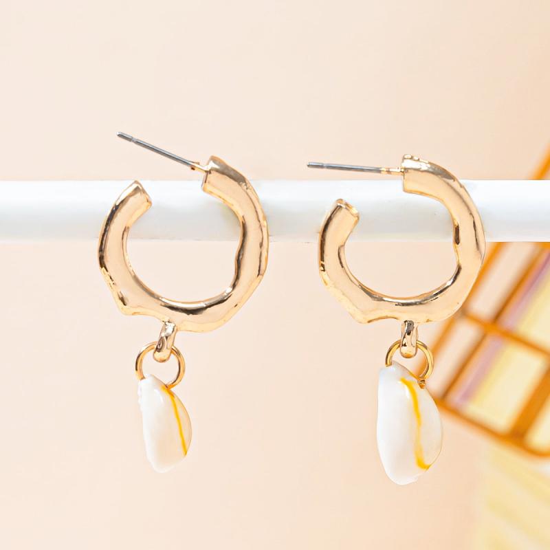 Boho Style Shell Earrings