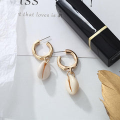 Boho Style Shell Earrings