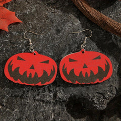 Halloween Series Ear Jewelry Horror Spider Skull Pumpkin Cat Retro Goth Style