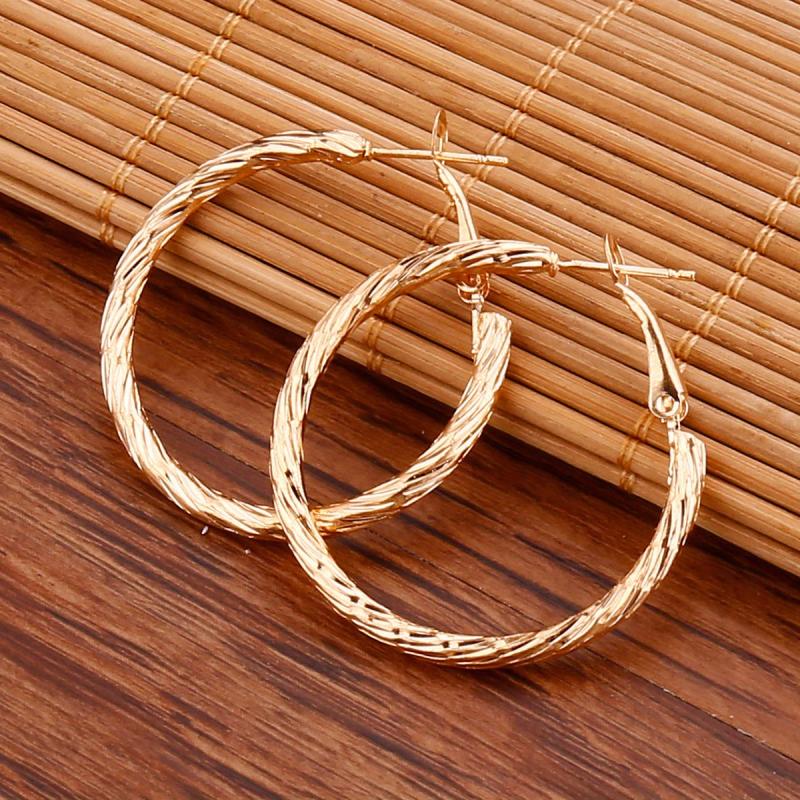 Vintage Big Hoop Earrings For Women