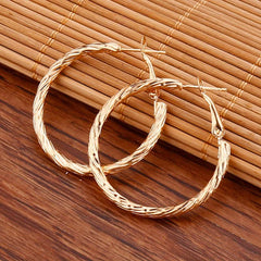 Vintage Big Hoop Earrings For Women