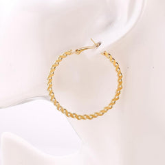 Vintage Big Hoop Earrings For Women
