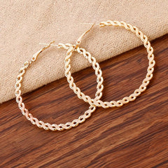 Vintage Big Hoop Earrings For Women