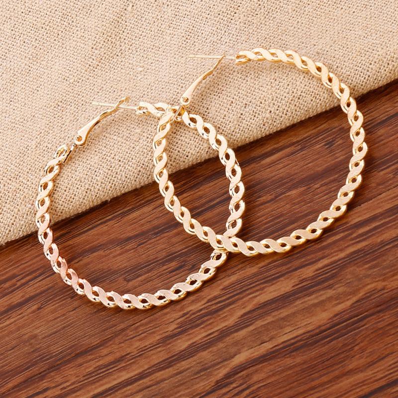 Vintage Big Hoop Earrings For Women