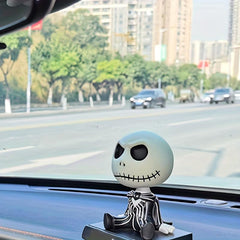 Skull Halloween Car Decoration Q Version Skull