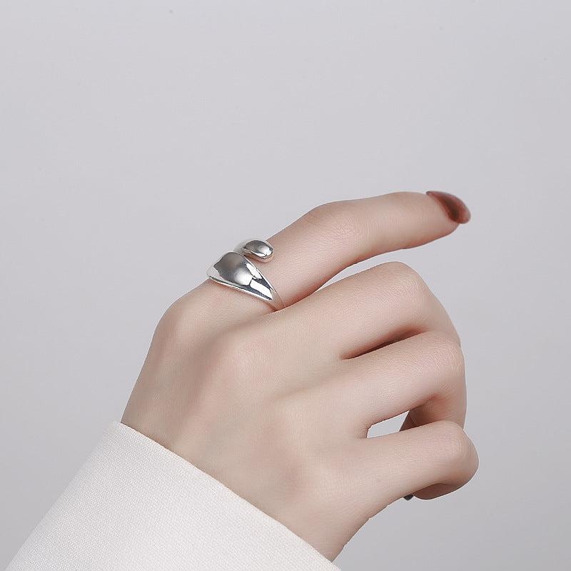925 Silver Wrap Ring Polish Surface Daily Outfits Dainty Party Accessor