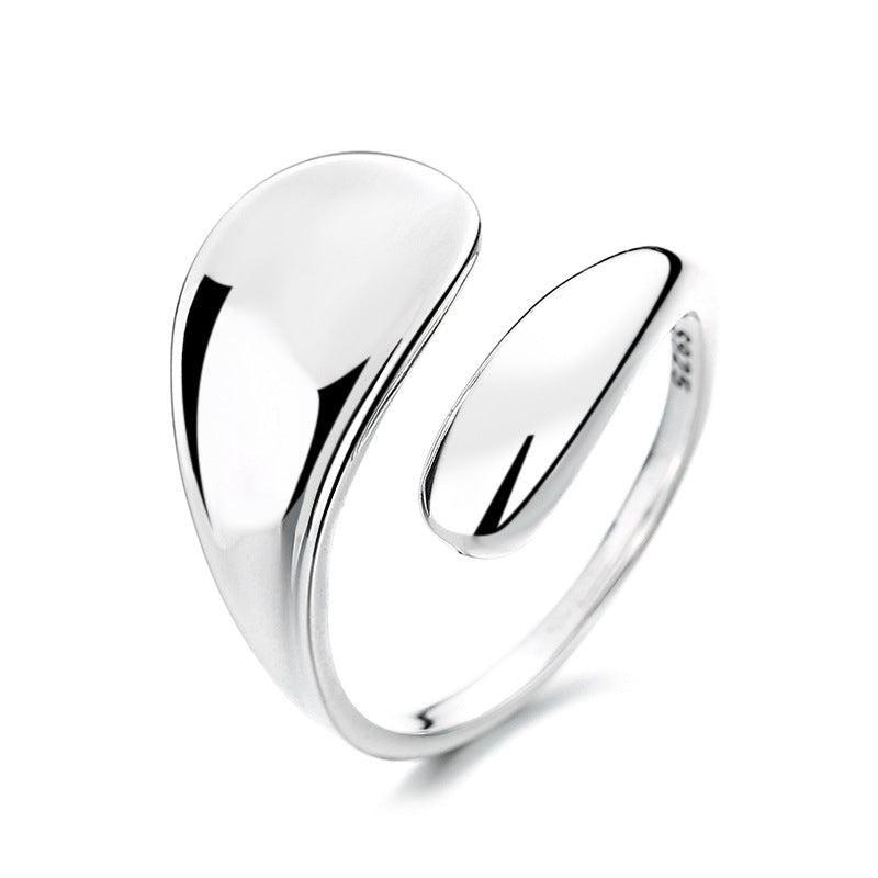 925 Silver Wrap Ring Polish Surface Daily Outfits Dainty Party Accessor
