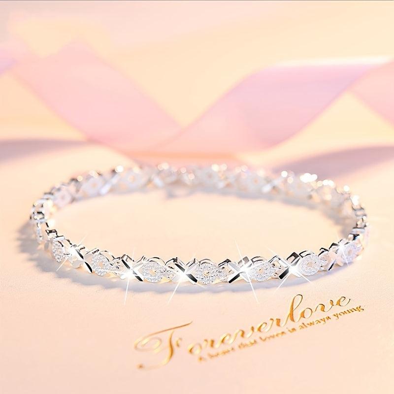 Creative Temperament Copper Bangle Bracelet Birthday Gift