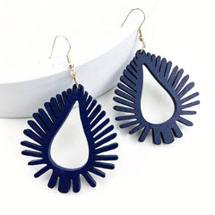 5 Pairs Christmas Snowflake Bell Flower Earrings Set