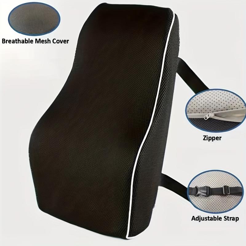 Memory Foam Lumbar Support Pillow for Improved Posture and Comfort