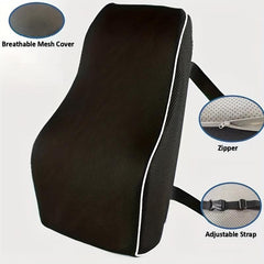 Memory Foam Lumbar Support Pillow for Improved Posture and Comfort