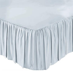1pc Bed Skirt Elastic Ruffled Classic Style 15 Inches
