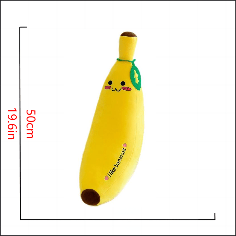 Banana Throw Pillow for Home Decor Novelty Cushion