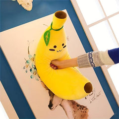 Banana Throw Pillow for Home Decor Novelty Cushion