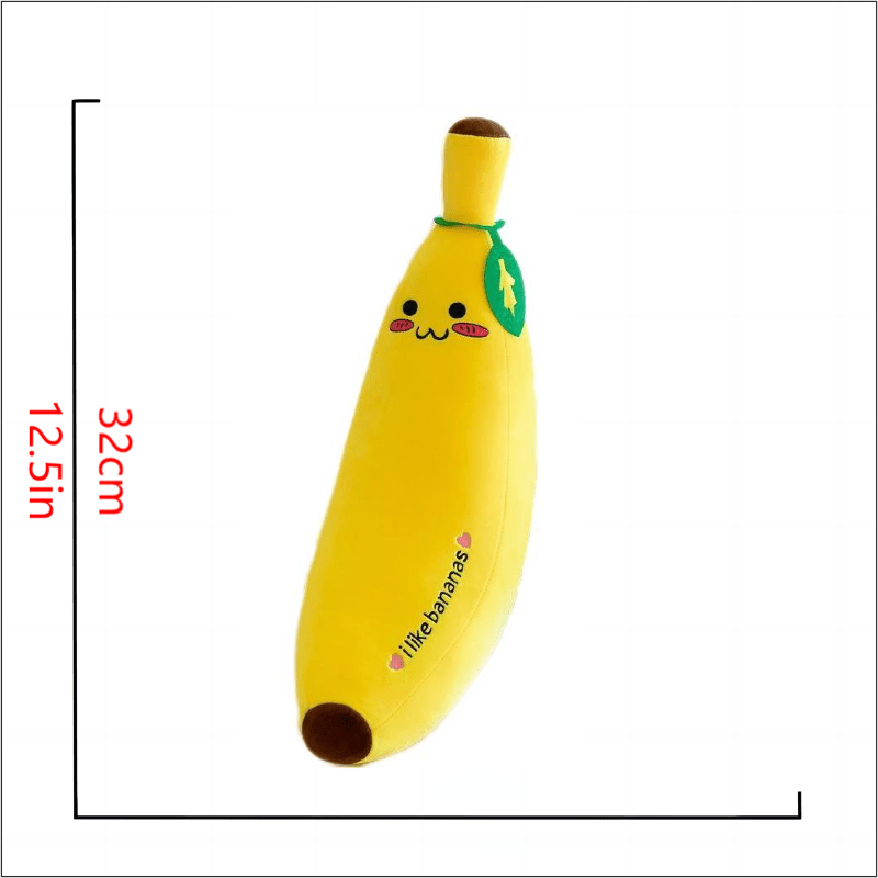 Banana Throw Pillow for Home Decor Novelty Cushion