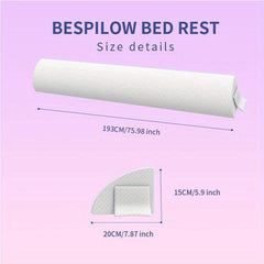 Bed Wedge Bolster Pillow Foam Close Mattress Headboard Gap