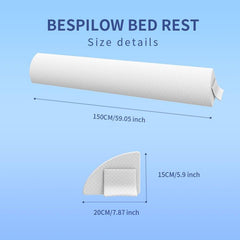 Bed Wedge Bolster Pillow Foam Close Mattress Headboard Gap
