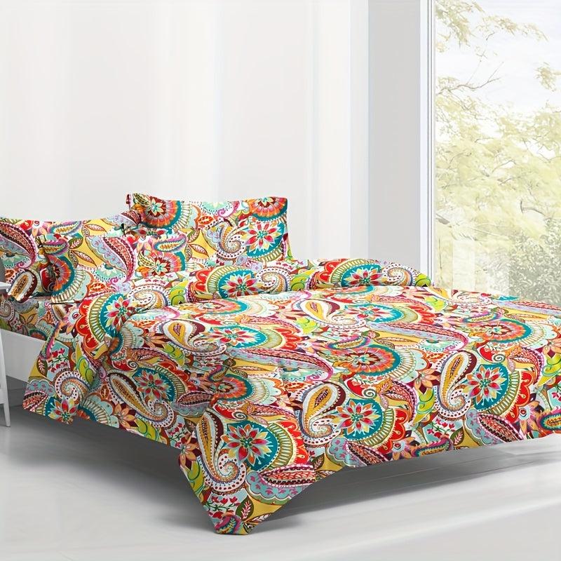 Boho Print Duvet Cover Soft Comfortable for Bedroom