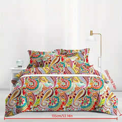 Boho Print Duvet Cover Soft Comfortable for Bedroom
