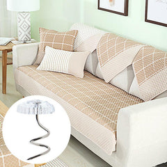 20pcs Bed Sheet Clip Fixer Transparent Twist Nail Sofa Cushion Blankets Cover