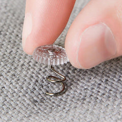 20pcs Bed Sheet Clip Fixer Transparent Twist Nail Sofa Cushion Blankets Cover