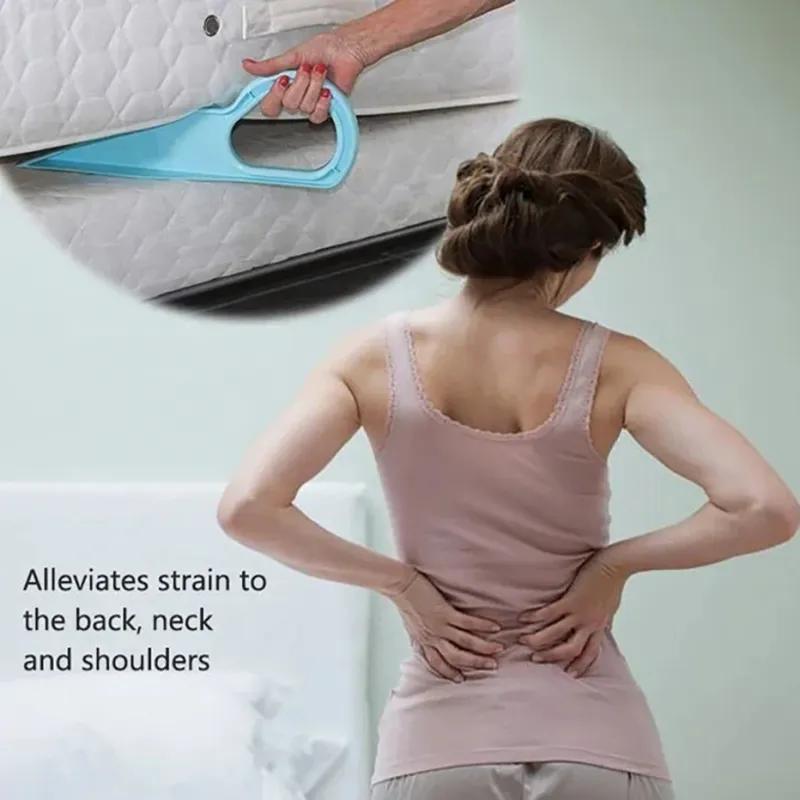 Ergonomic Mattress Raiser Labor Saving Bed Lifting Tool for Home and Hotel