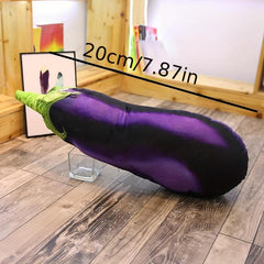 3D Fruit and Vegetable Plush Toy Cushion