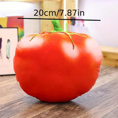 3D Fruit and Vegetable Plush Toy Cushion