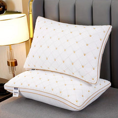 2pcs Crown 3D Neck Pillow Soft Washable Skin Friendly