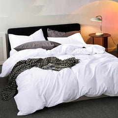 Skin Friendly Soft Duvet Cover - Student Dorm Bedroom Hotel Bedding