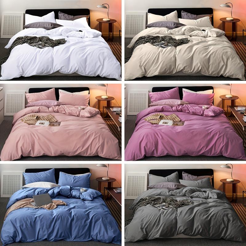 Skin Friendly Soft Duvet Cover - Student Dorm Bedroom Hotel Bedding