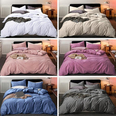 Skin Friendly Soft Duvet Cover - Student Dorm Bedroom Hotel Bedding