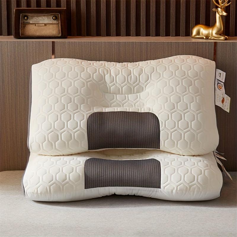 Breathable Neck Support Pillow for Neck Pain Relief and Cervical Spine Alignment