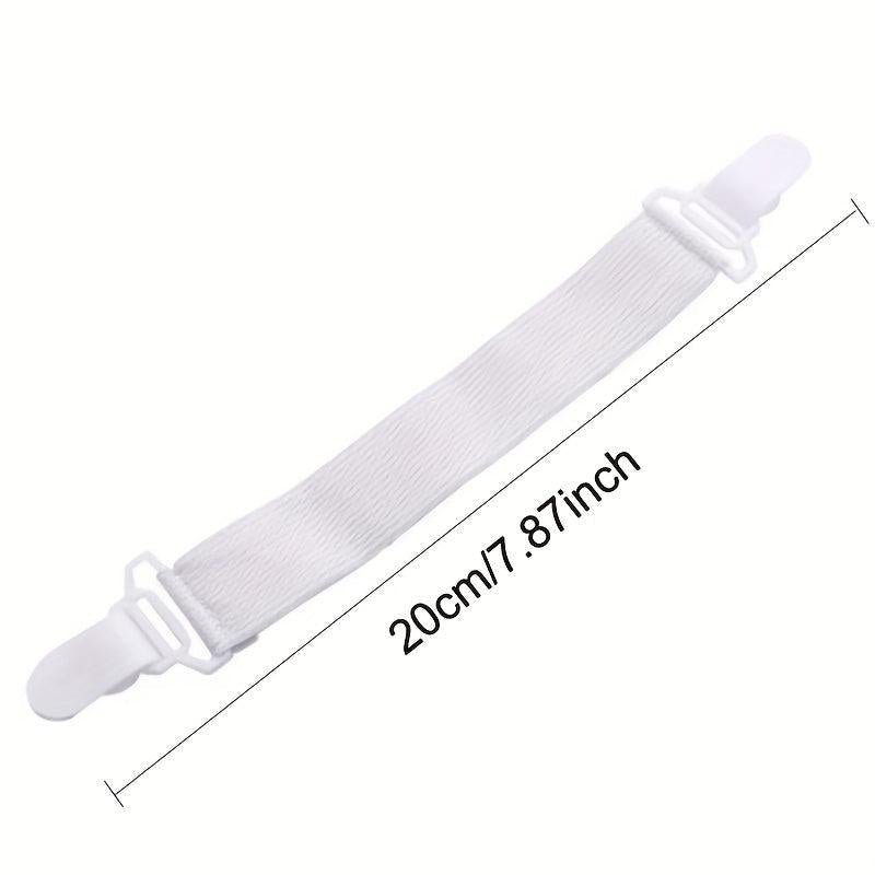 4pcs Bed Sheet Holders Tablecloth Fixing Band Non Slip Elastic Band