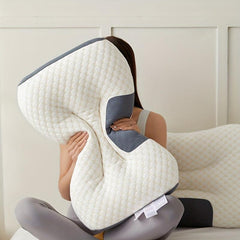 Knitted Massage Peas Pillow Hypoallergenic Breathable Bedding