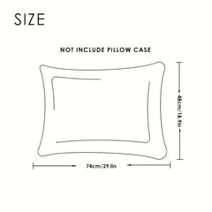 Knitted Massage Peas Pillow Hypoallergenic Breathable Bedding