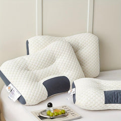 Knitted Massage Peas Pillow Hypoallergenic Breathable Bedding